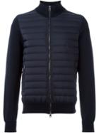 Moncler Padded Front Jacket, Men's, Size: Medium, Blue, Polyamide/feather Down