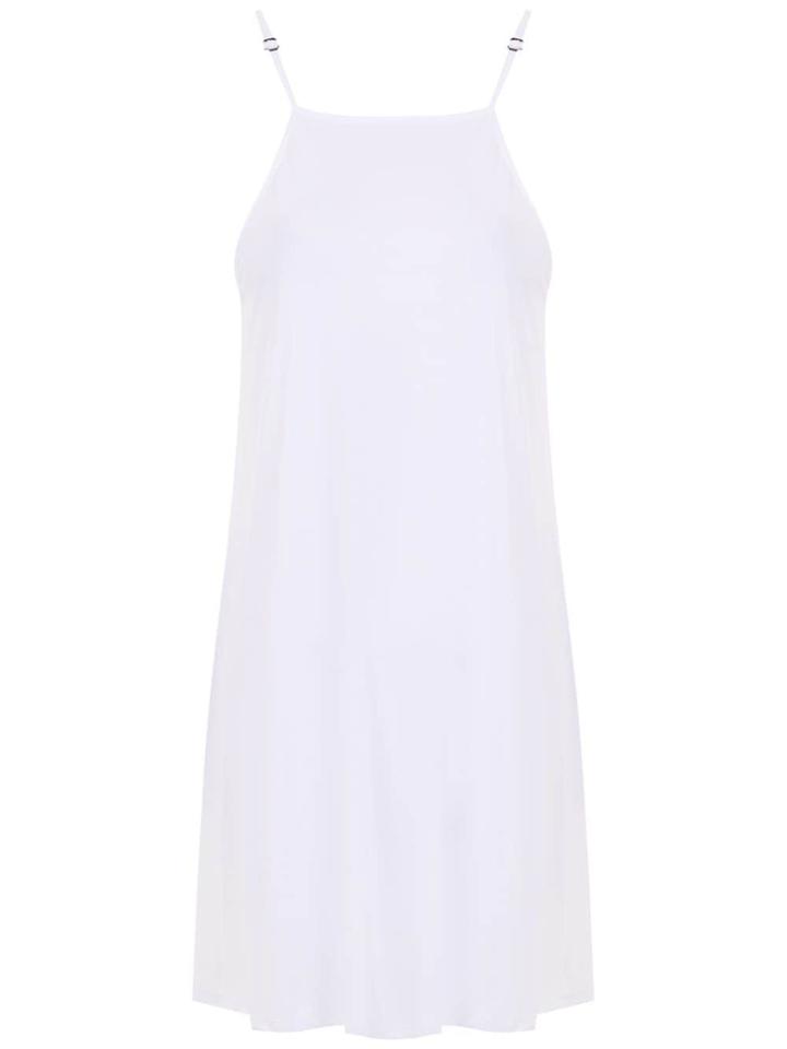 Lygia & Nanny Vestido Isis Uv Liso - White