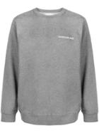 Calvin Klein Jeans Logo Print Sweatshirt - Grey