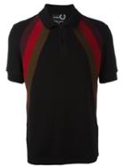 Raf Simons X Fred Perry 'piqué' Polo Shirt, Men's, Size: 42, Black, Cotton/wool