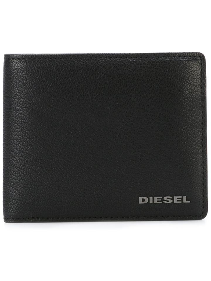 Diesel Bi-fold Wallet - Black