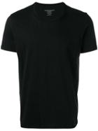 Round Neck T-shirt - Men - Cotton - S, Black, Cotton, Majestic Filatures