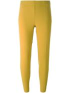 P.a.r.o.s.h. Straight Leggings, Women's, Size: Medium, Yellow/orange, Polyamide/spandex/elastane/wool