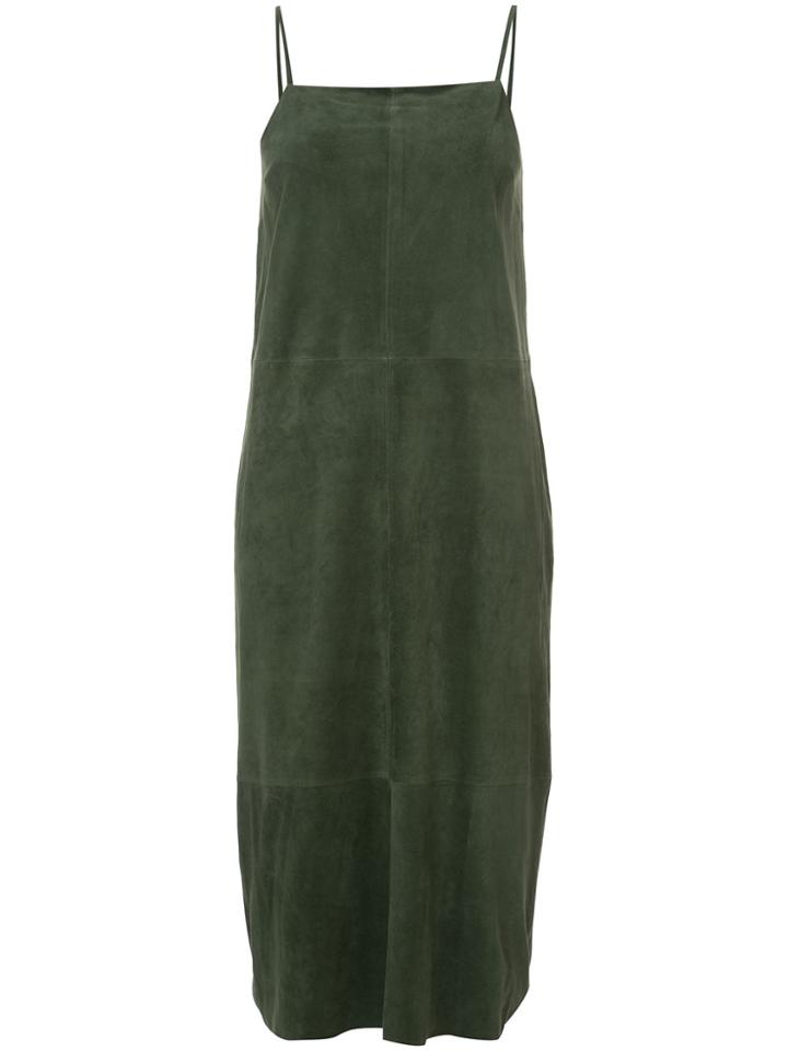 Robert Rodriguez Square Neck Dress - Green