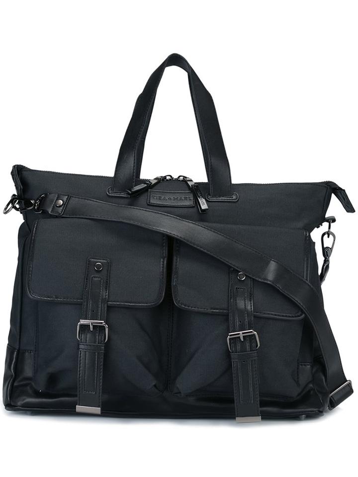 Tiba + Marl 'james' Baby Changing Satchel, Kids Unisex, Black