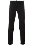 Dsquared2 'clement' Jeans, Men's, Size: 48, Black, Cotton/leather/elastolefin