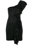 Dondup Frill Detail Mini Dress - Black