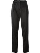 T By Alexander Wang Tailored Trousers, Women's, Size: 4, Black, Nylon/polyester/spandex/elastane/acetate