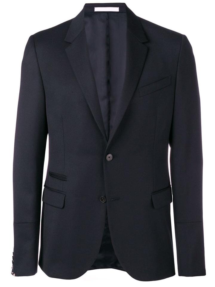 Valentino Rockstud Untitled Blazer - Blue