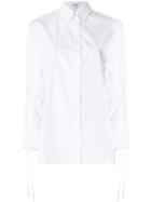Kenzo Drawstring Sleeve Shirt - White