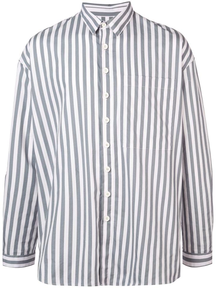 Sunnei Striped Shirt - White