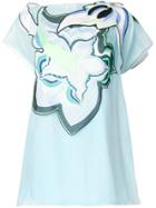 Emilio Pucci Embellished T-shirt - Blue
