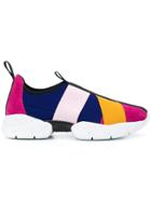 Emilio Pucci City Slip-on Sneakers - Pink & Purple