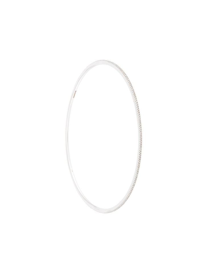 Rosa De La Cruz Diamond Encrusted Bracelet, Women's, White