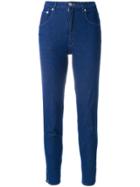 Moschino Vintage Cropped Jeans - Blue