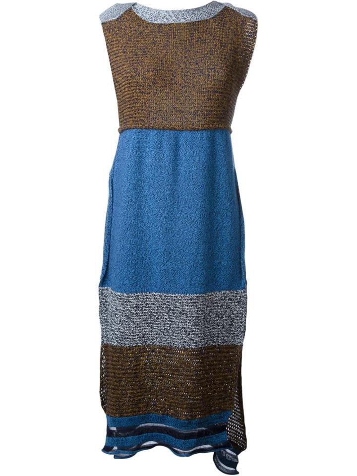 Ports 1961 Vest Style Long Dress, Women's, Size: M, Cotton