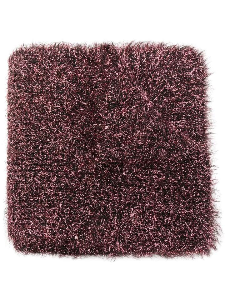 Faliero Sarti Fluffy Scarf - Red