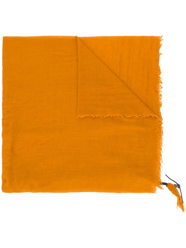 Htc Hollywood Trading Company Braided Stud Scarf - Yellow & Orange