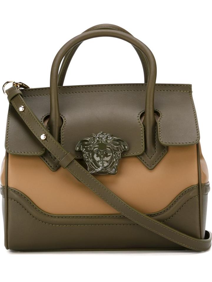 Versace Medusa Tote, Women's, Green