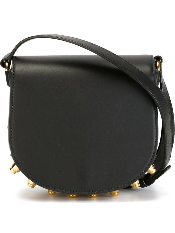 Alexander Wang Mini Lia Sling Crossbody Bag, Women's, Black, Calf Leather/metal Other