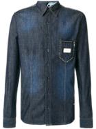 Philipp Plein Denim Style Classic Shirt - Blue