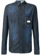 Philipp Plein Denim Style Classic Shirt - Blue
