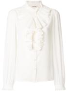 Zadig & Voltaire Tacco Ruffle Trim Shirt - White