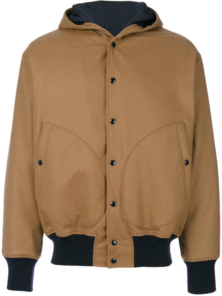 Marni Hooded Coat - Nude & Neutrals