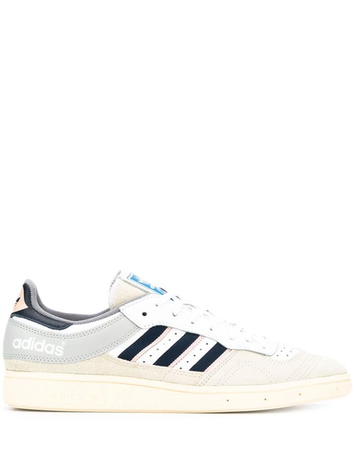 Adidas Handball Stripe Trainers - White