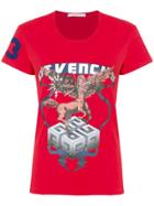 Givenchy Front Printed T-shirt - Red