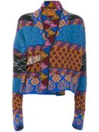 Etro Belted Print Jacket - Multicolour