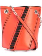 Proenza Schouler Contrast-trim Shoulder Bag, Women's, Red, Leather