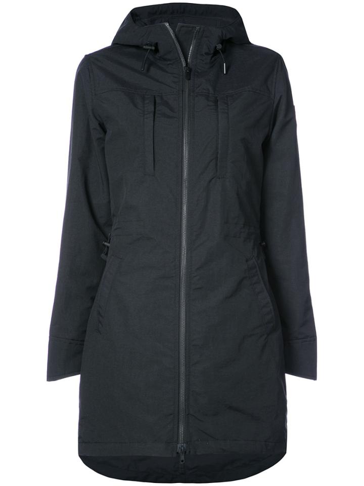 Canada Goose Hooded Zipped Jacket - Black