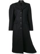 Aalto Irregular Shaped Coat - Black