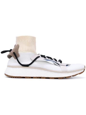 Adidas Originals By Alexander Wang Run Sock Sneakers - White