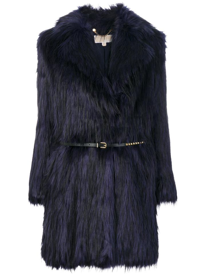 Michael Michael Kors Oversized Coat - Blue