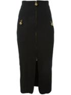 Moschino Vintage Front Zip Pencil Skirt