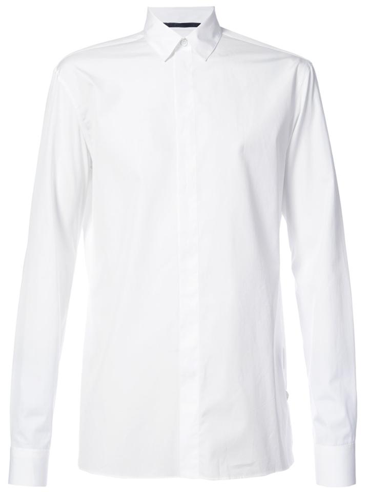 Haider Ackermann Concealed Fastening Shirt - White