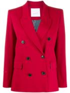 Giada Benincasa Boxy Fit Blazer - Red