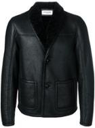 Saint Laurent Shearling Lined Jacket - Black