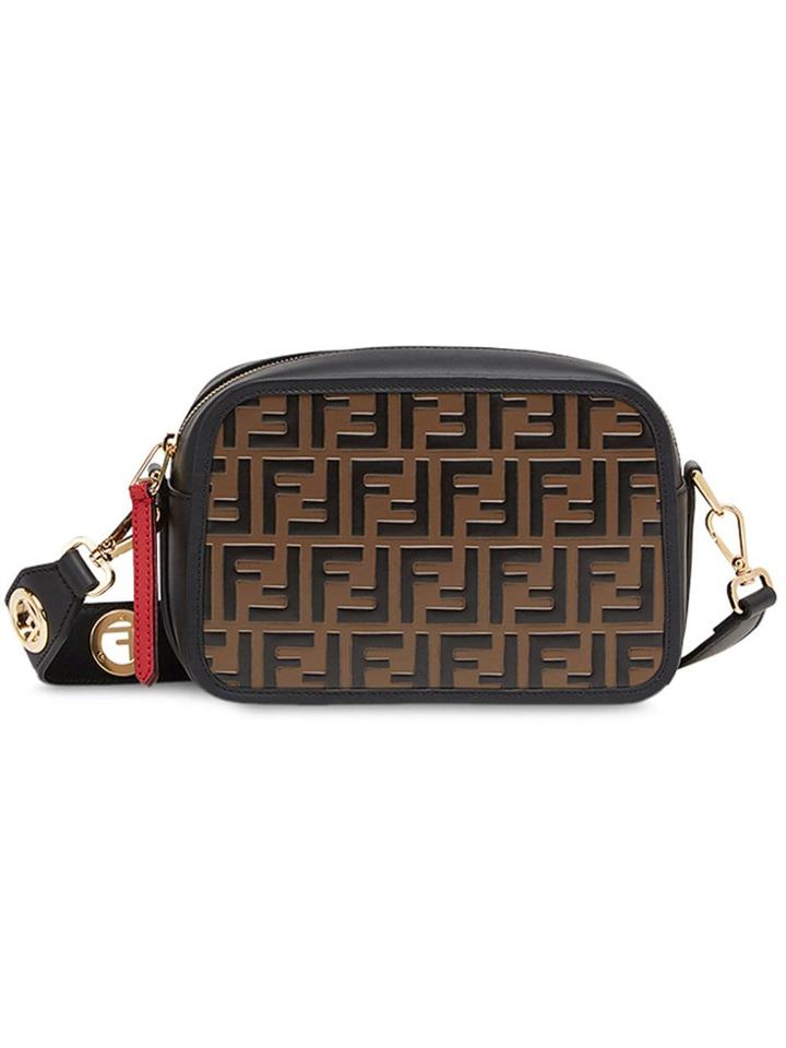 Fendi Camera Case Crossbody Bag - Black