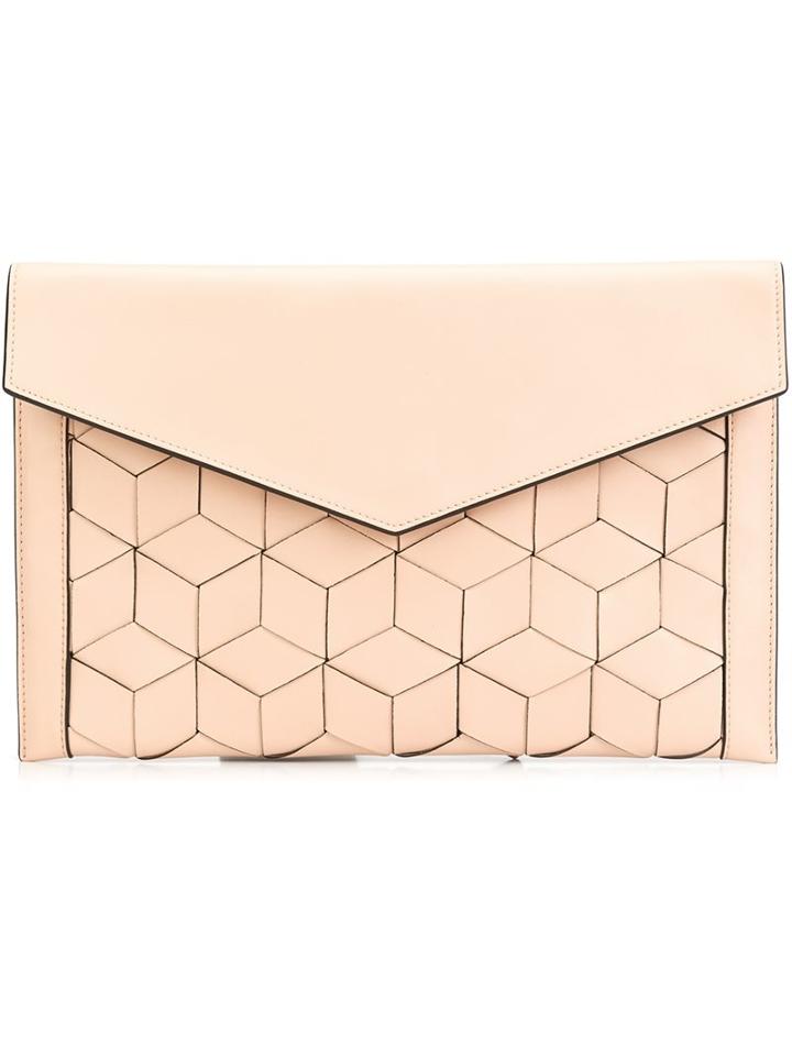 Welden Envelope Clutch, Women's, Nude/neutrals
