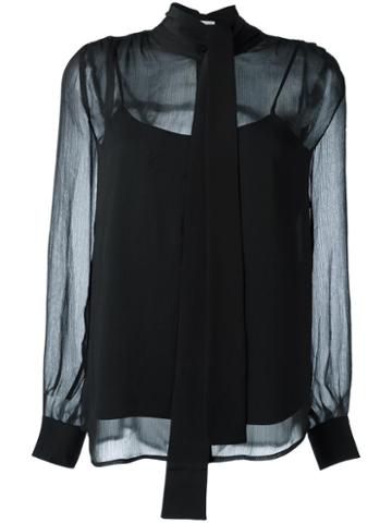 Fwss 'don't Know' Blouse, Women's, Size: Xs, Black, Polyester