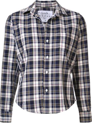 Frank & Eileen Checked Cropped Shirt