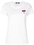 Karl Lagerfeld Ikonik Emoji Karl T-shirt - White