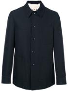 Marni - Utility Shirt Jacket - Men - Cotton/polyester - 50, Blue, Cotton/polyester
