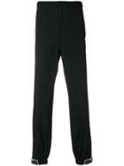Prada Elastic-trimmed Trousers - Black