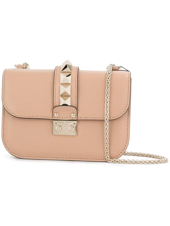 Valentino Valentino Garavani Glam Lock Shoulder Bg - Pink & Purple