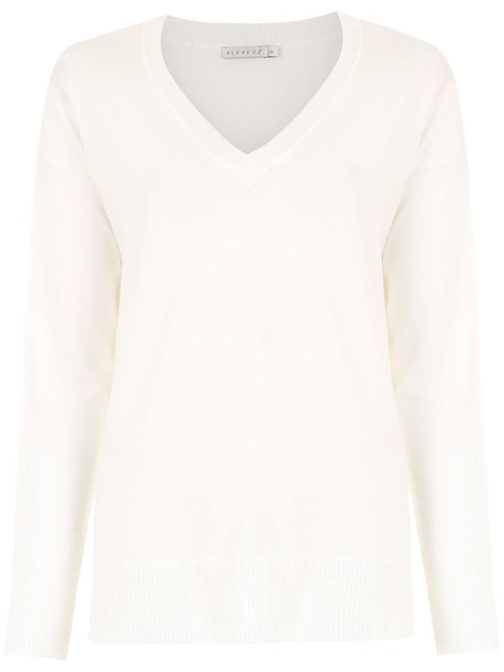 Alcaçuz Jequitiba Knitted Sweater - White