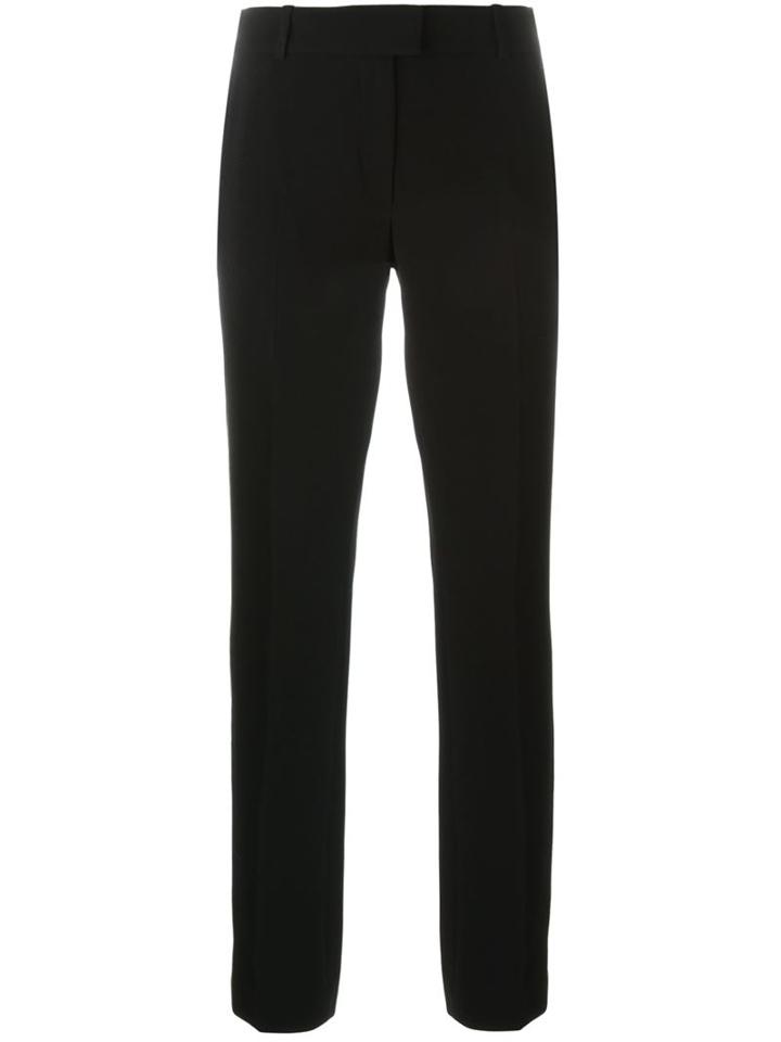 Joseph Straight Leg Trousers, Women's, Size: 38, Black, Acetate/polyester